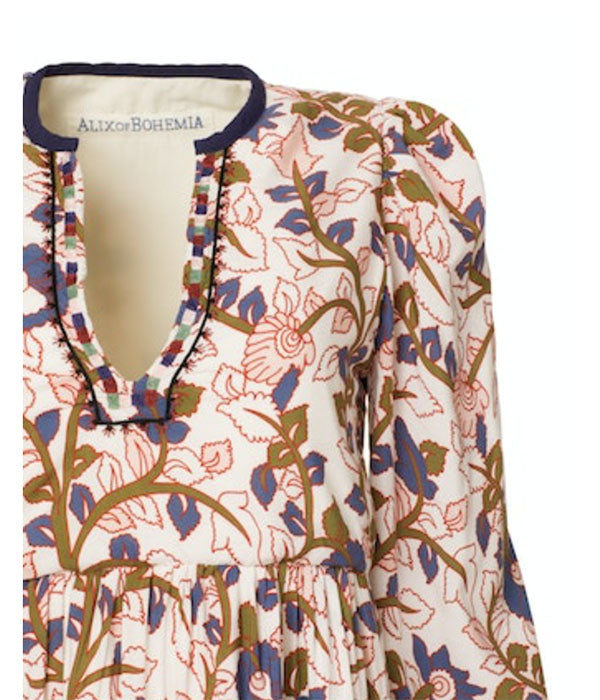 Winifred Dress - Peacock