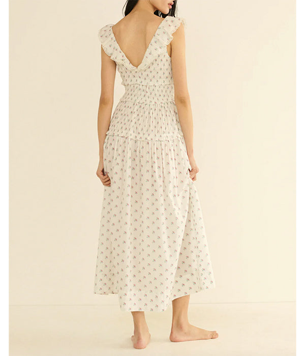Sorina Dress - Petit Posy Calico