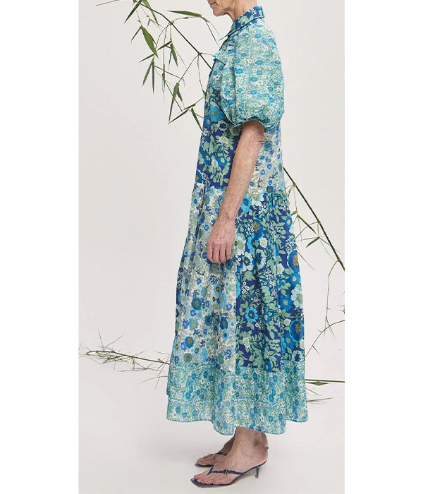 Sacha Shirtdress - Blue