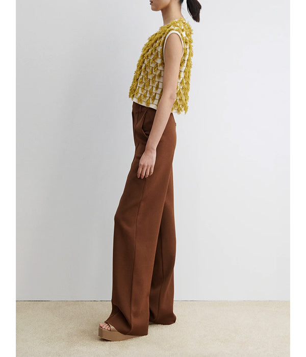 Hazlitt Top - Cream/Mustard