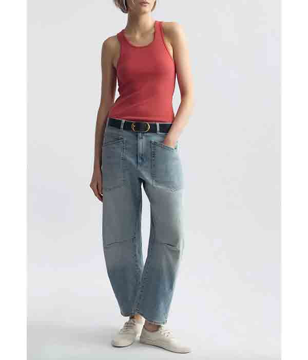 June Tank - Washed Red