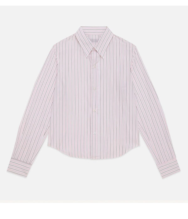 The Rebel Shirt - Pink Stripes
