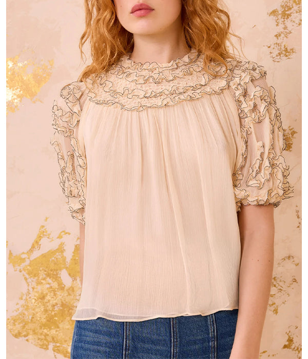 Isolda Blouse - Chantilly