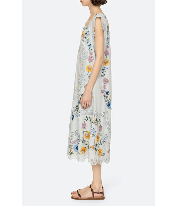Celina Dress - Sky Blue