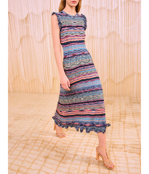 Ajak Dress - Azurite