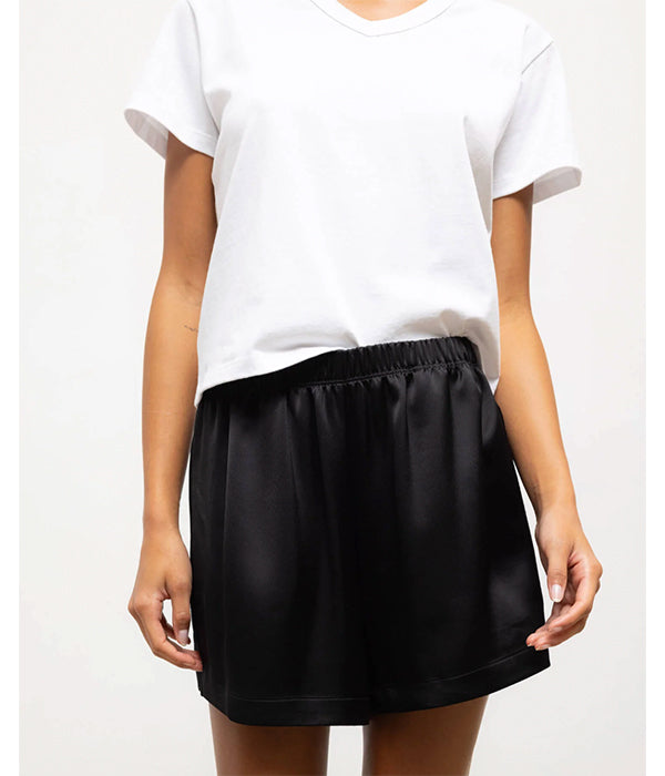 Margo V Neck Tee - White