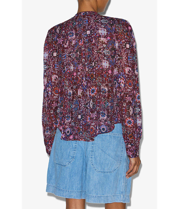 Noeline Top - Plum