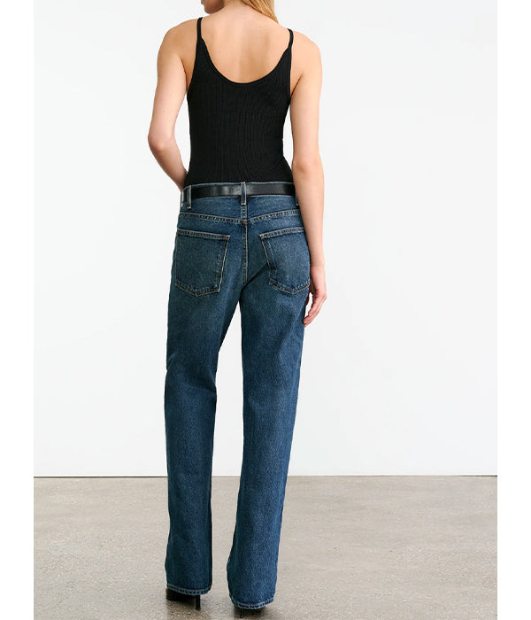 Aronia Silk Tank - Black
