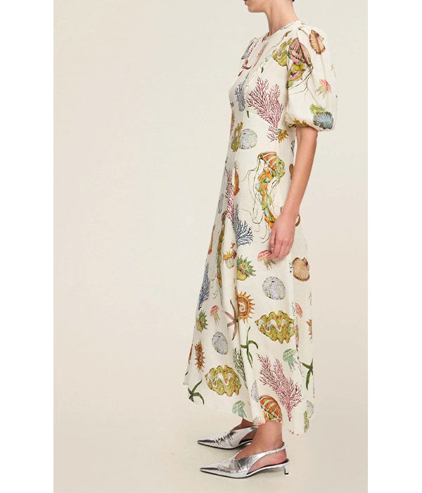 Sea Midi Dress