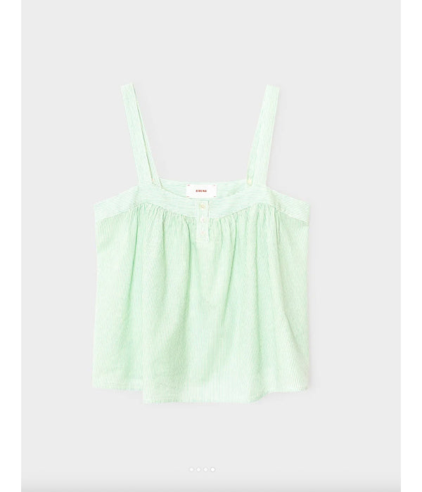 Maryn Top - Fresh Mint Stripe