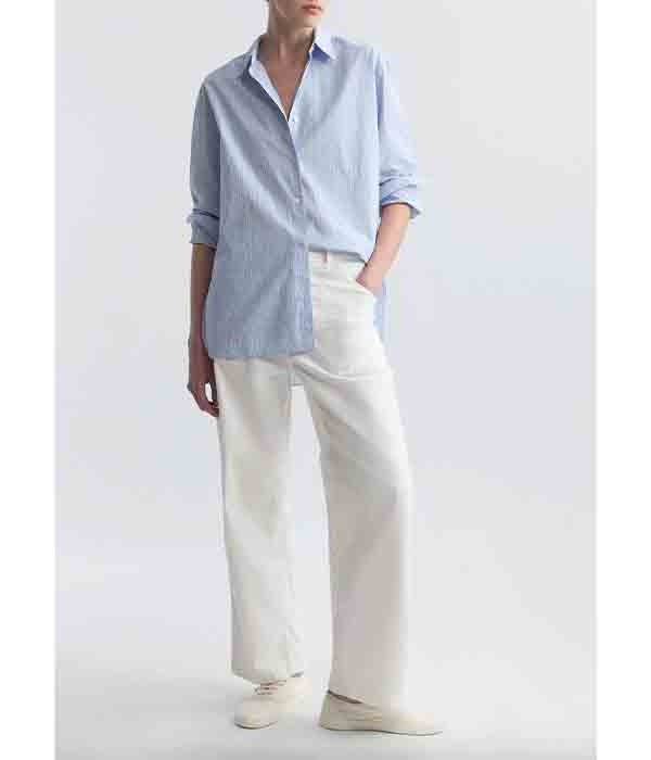 Yorke Striped Shirt - Ciel Stripes