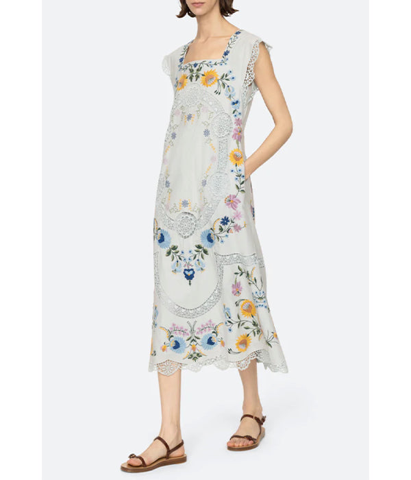 Celina Dress - Sky Blue