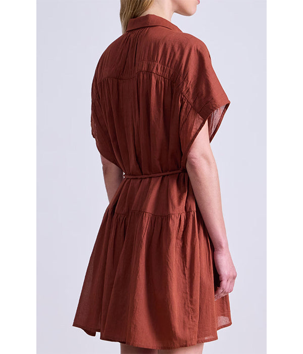 Agnezca Mini Dress - Smoked Paprkia