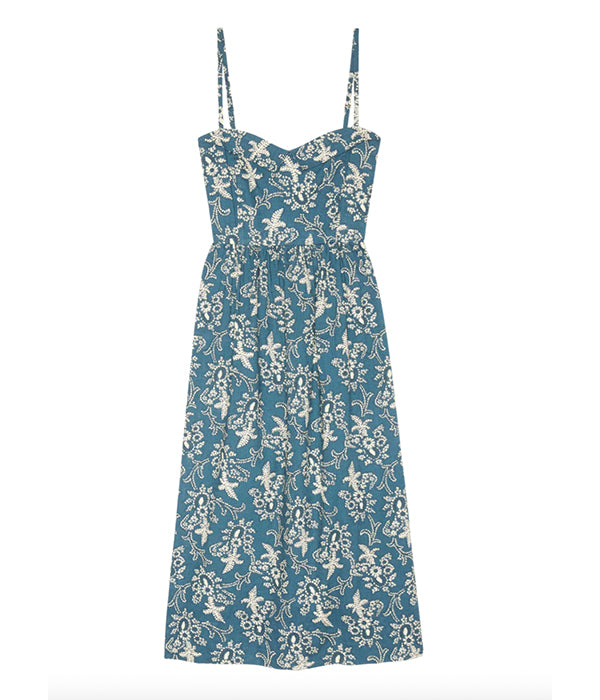 The Verse Dress - Indigo Bandana