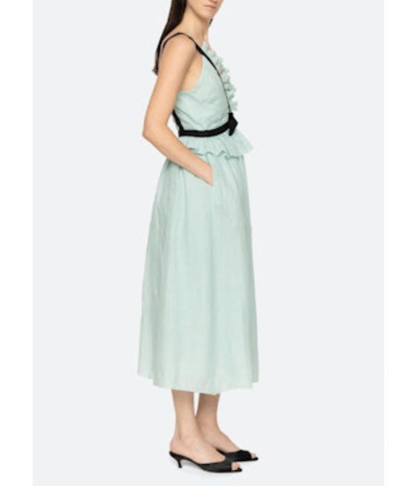 Thalia Midi Dress - Mint