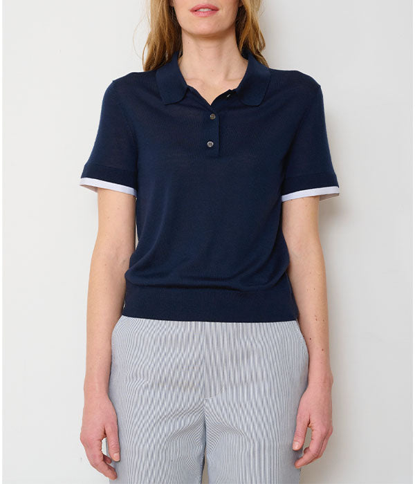 The Study Polo - Navy