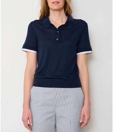The Study Polo - Navy