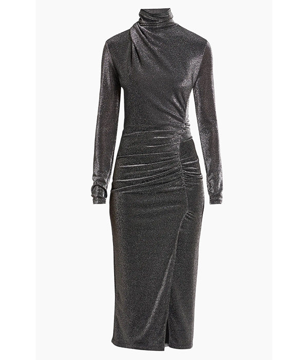 Jenisa Dress - Gunmetal