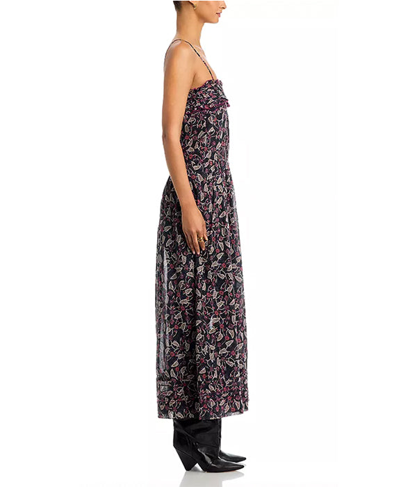 Demy Dress - Black/Raspberry