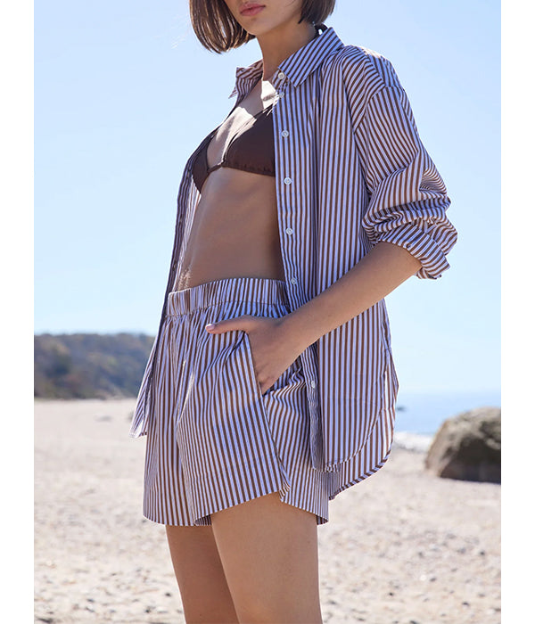 The Everything Shirt - Desert Stripe