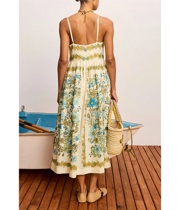 Sophia Midi Dress - Multi