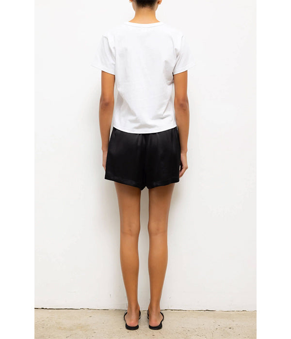 Margo V Neck Tee - White