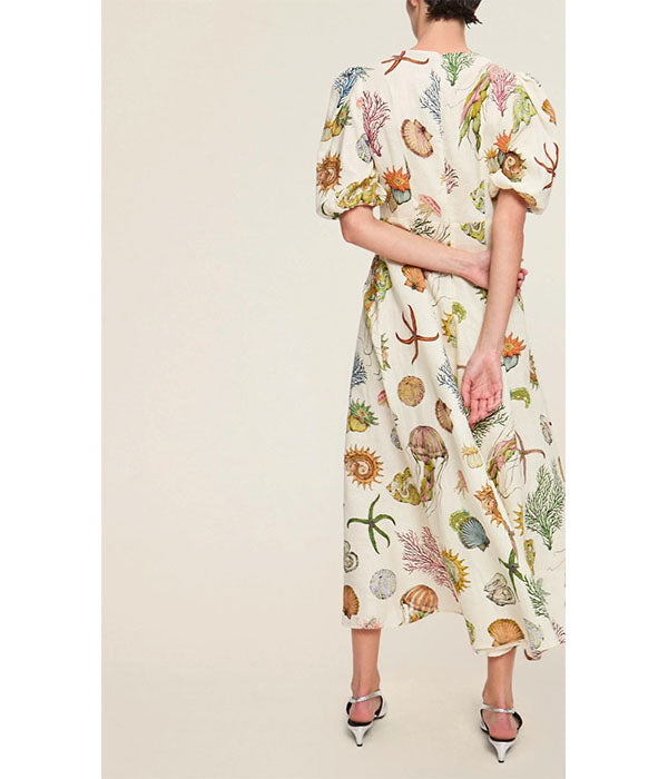 Sea Midi Dress