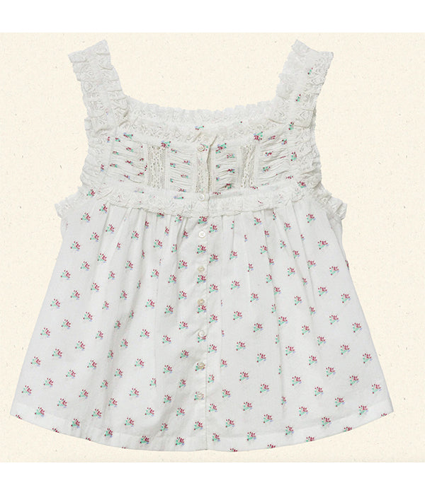 Fidella Top - Petit Posy Calico