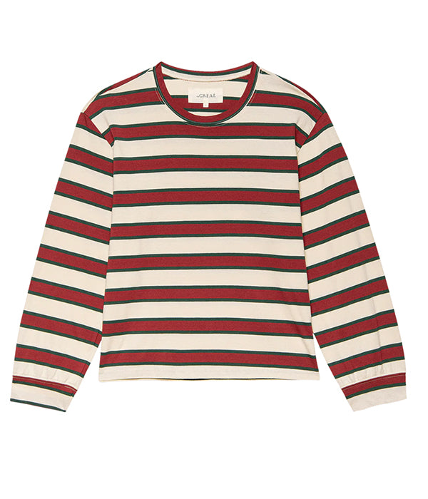 The Campus Crew - Cream Brindle Stripe
