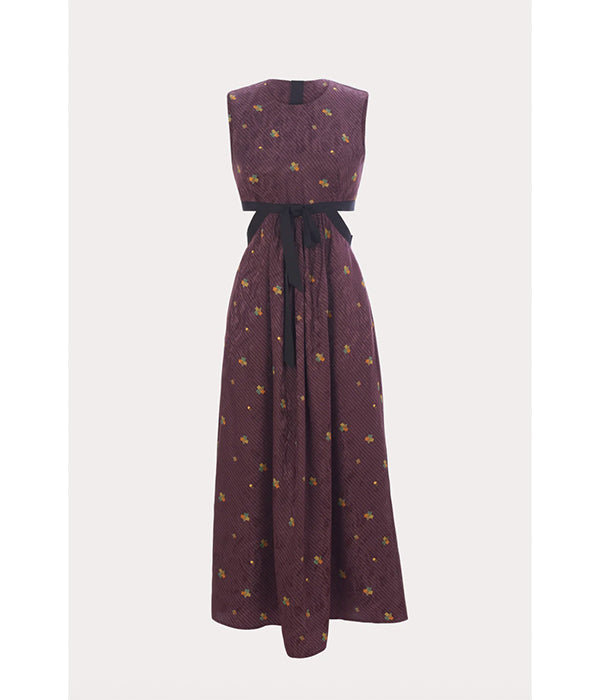 Noah Dress - Bordeaux