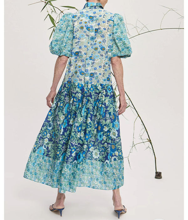 Sacha Shirtdress - Blue