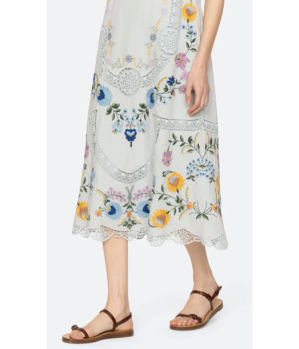 Celina Dress - Sky Blue