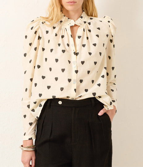 Artemis Shirt - Onyx Heart