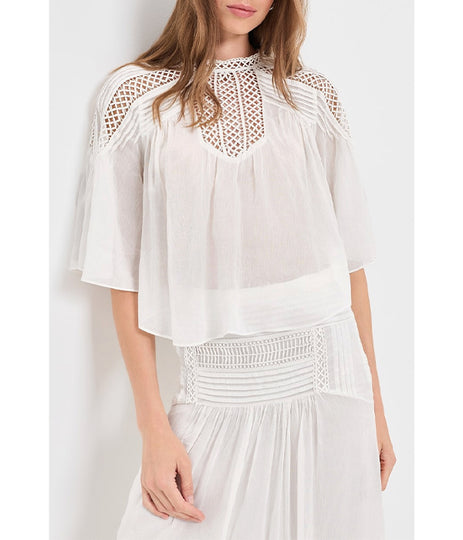 Parina Top - White