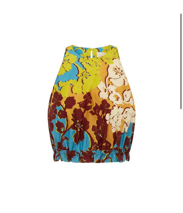 Splice Top - Floral Multi