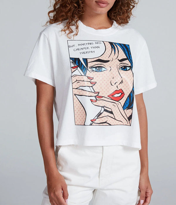 Shrunken Boy Tee - Martini Comic