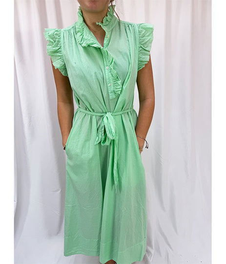 April Dress - Pistachio
