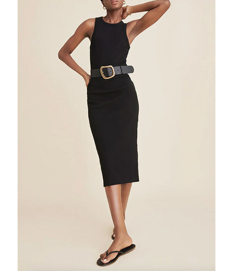 The Long Not So Basic Dress - Black
