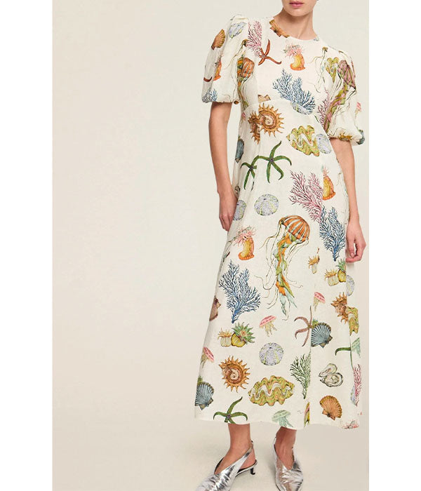 Sea Midi Dress