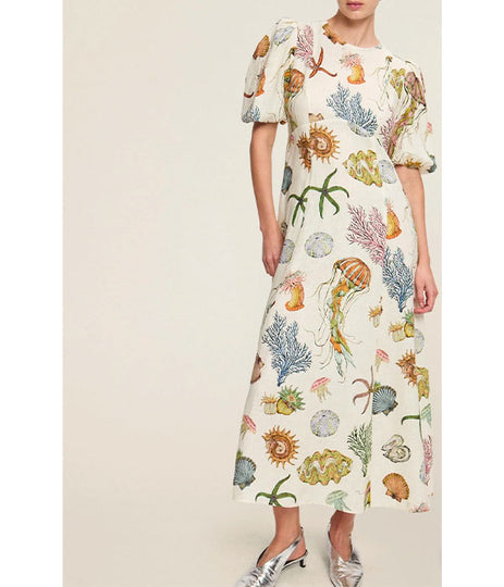Sea Midi Dress