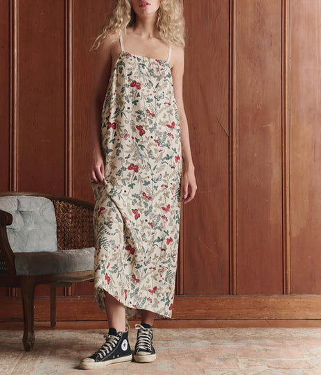 The Sundrift Slip Dress - Floating Butterflies