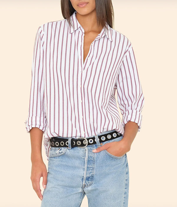 Beau Shirt - Peppermint Stripe
