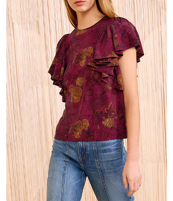 Lena Blouse - Peony