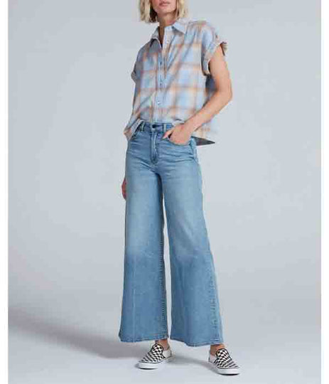 Virginia Shirt - Blue Plaid