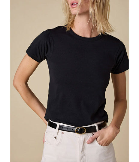 The Shrunken Tee - Black
