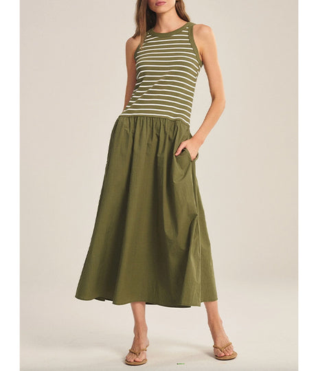 Romina Dress - Kale