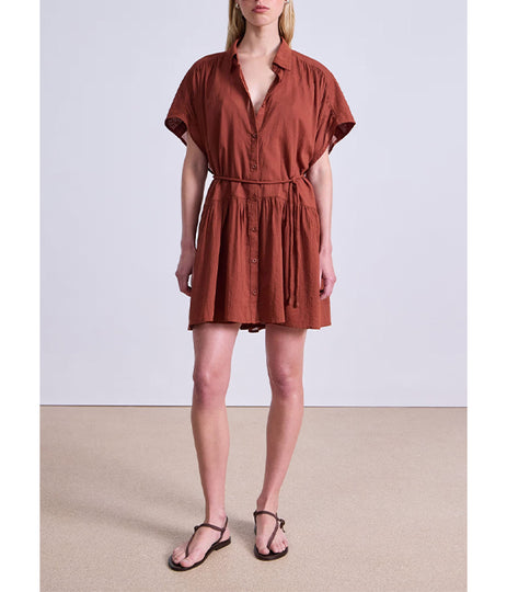 Agnezca Mini Dress - Smoked Paprkia