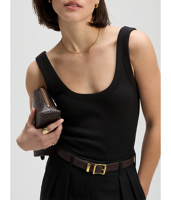 The Scoop It Up Tank - Black