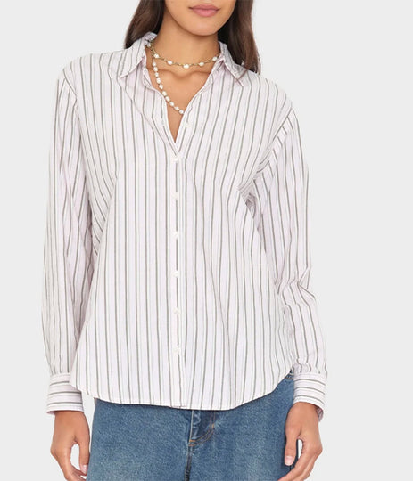 Beau Shirt - Matcha Pink