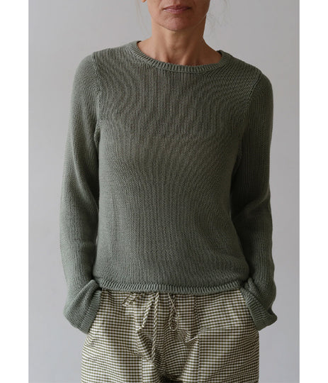 The Knit Long Sleeve - Dill